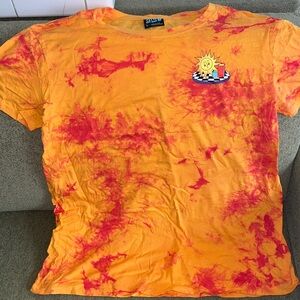 aLab Tie Dye Graphic T-Shirt